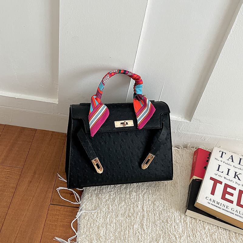 European and American Popular Scarf Bag Women 2026 New Fashion Large Capacity Crossbody Bag Women's Textured Handbag