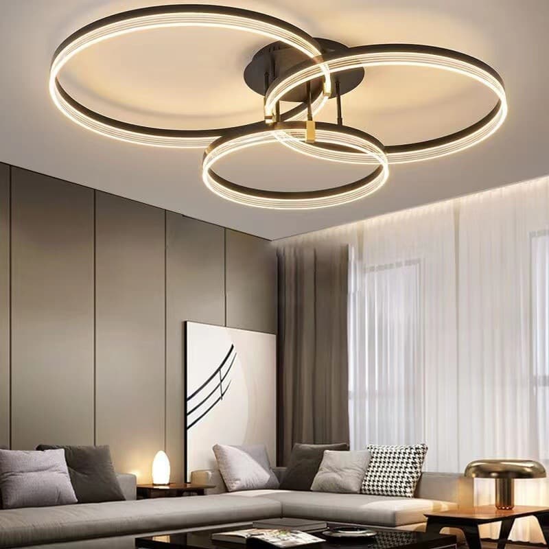 Living room lamp, modern, simple, light and luxurious, Nordic lamp, master bedroom ceiling lamp, 2022 new LED headlight