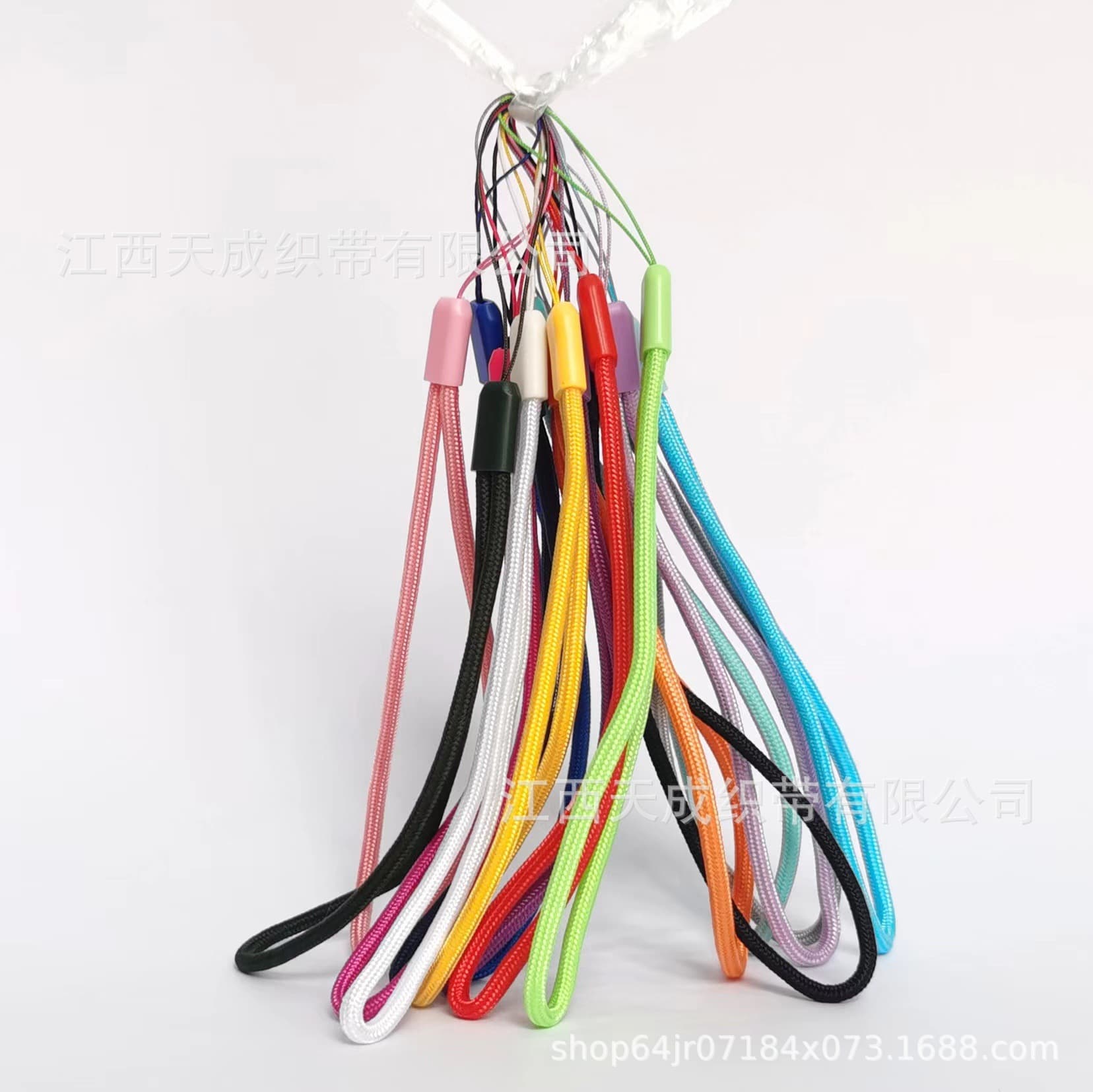 First-Hand Supply 3.0MM Round Nylon Phone Short Lanyard, Flashlight Strap Unisex Soft Touch Wear-Resistant