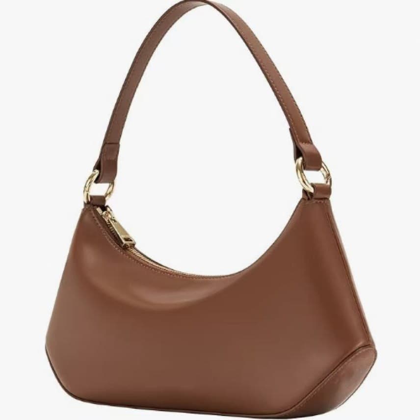 Cross-border In-Stock Bags 2025 New Women's Handbag Premium Shoulder Bag Soft Leather Trendy Underarm Bag
