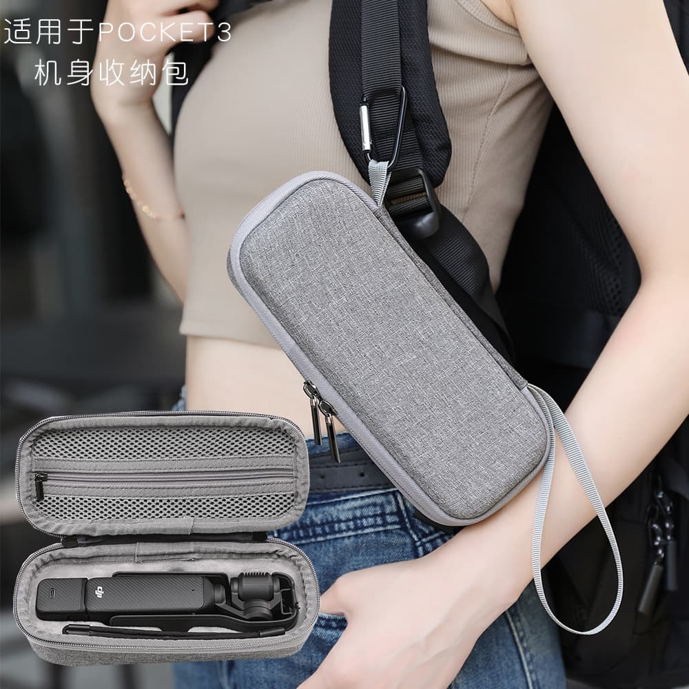 BKANO Compatible with DJI Pocket 3 Gimbal Camera Bag Storage Case Portable Handbag Hard Shell Box