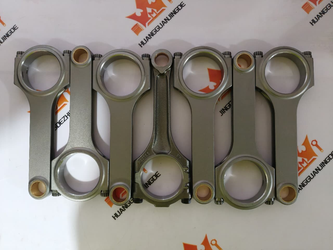 VR6 forged connecting rods, suitable for 6-cylinder VW/R32/A3/S3/RS3 engines, applicable to 2.8L-2.9L-3.2L engines.