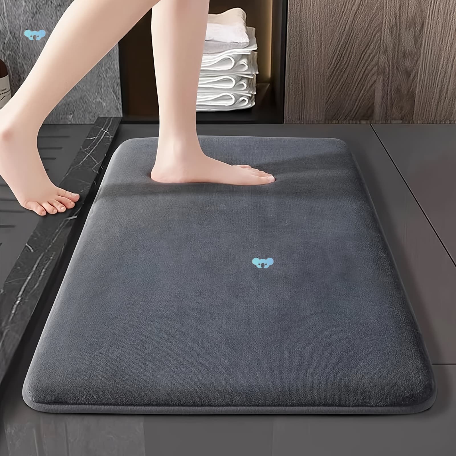 [Ultra-Absorbent Bath Mat] Quick-Dry, Ultra-Absorbent 1PC