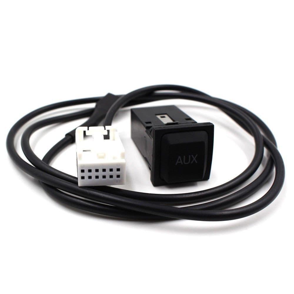 V Sagitar Golf 6 Bora Magotan Tiguan Scirocco Touran RCD510/310 AUX Original Socket + Wiring Harness
