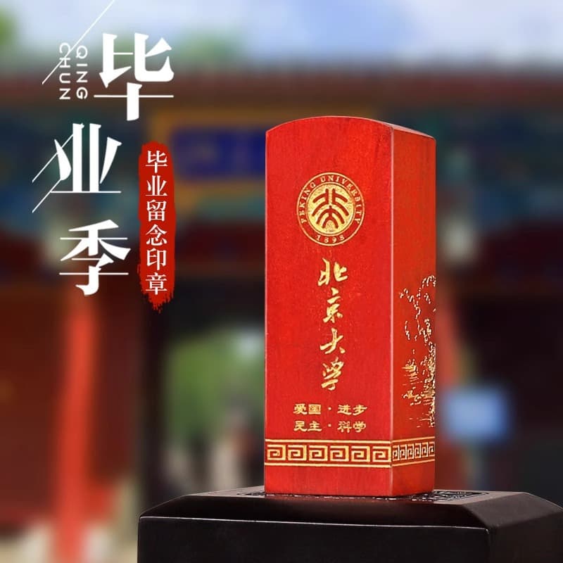 Graduation Season Name Stamp, Personal Name Engraving, Red Stone Seal, Carved Seal, Calligraphy Book Stamp