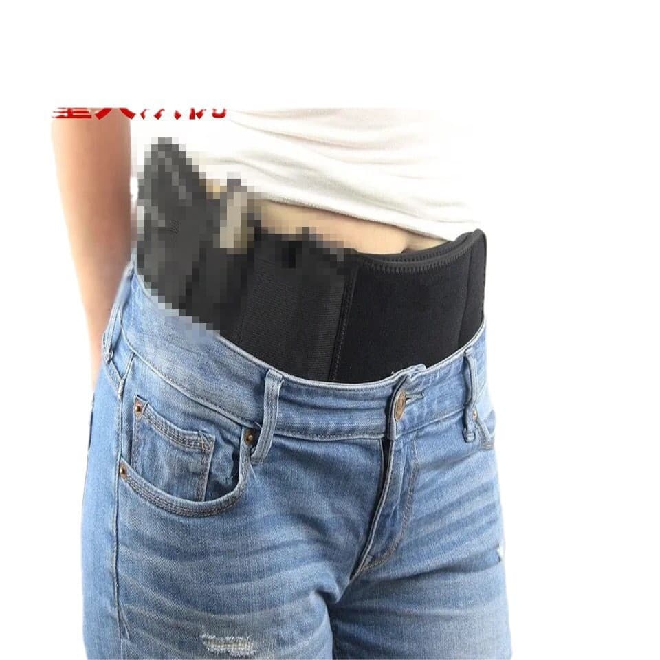 Cross-Border Outdoor Tactical Concealed Holster, Diving Fabric Hidden Carry Waist Holster, Universal Gun Belt Pistol Clip