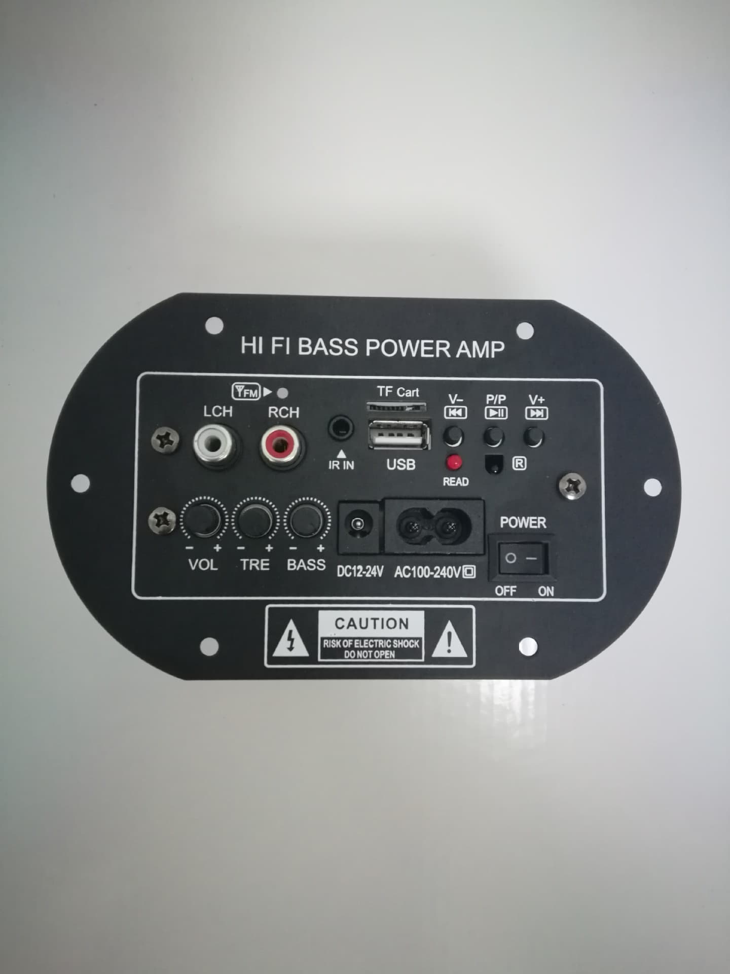 12V 24V 220V Three-Purpose Power Supply Car Bluetooth High-Power Subwoofer Amplifier Board