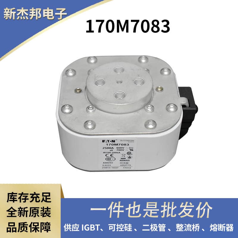 170M6545 170M7064 170M6416 Fast Low Voltage Fuses, Original Box and Packaging