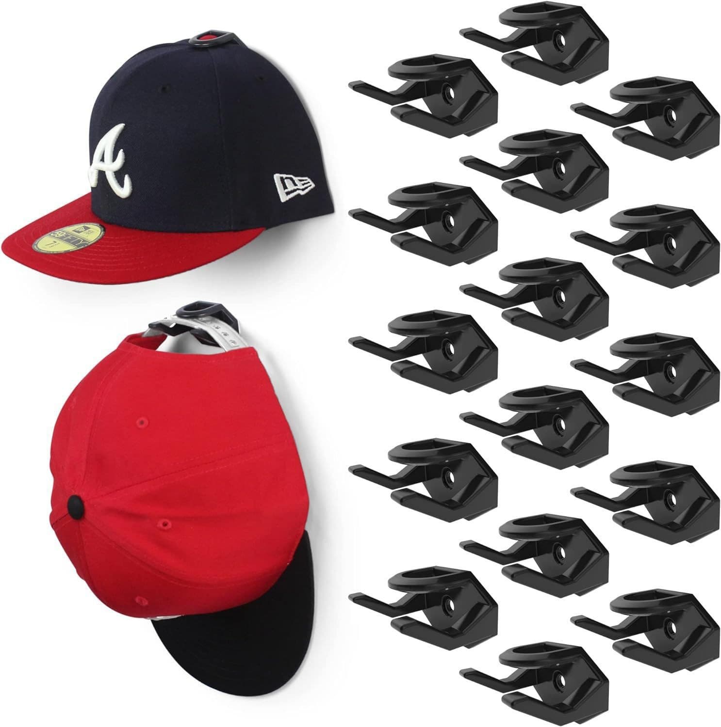 New Cross-Border Baseball Cap Hook Hat Adhesive Hook Invisible Cap Hook Simple Storage Amazon Hat Hooks