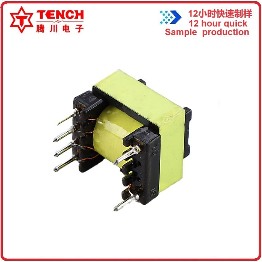 Tengchuan EE10 Horizontal 4+4 High-Frequency Transformer Single Live Wire Control Non-Isolated LED Driver 3W