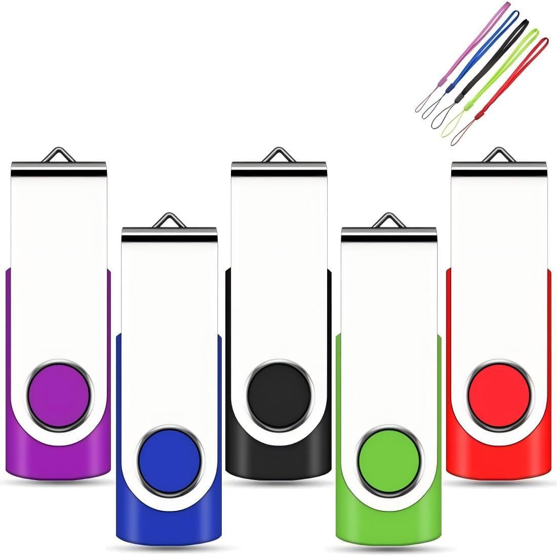 2TB Rotating USB Metal 1TB Advertising Gifts USB Flash Drive Memory Stick Customizable Engraving 64GB