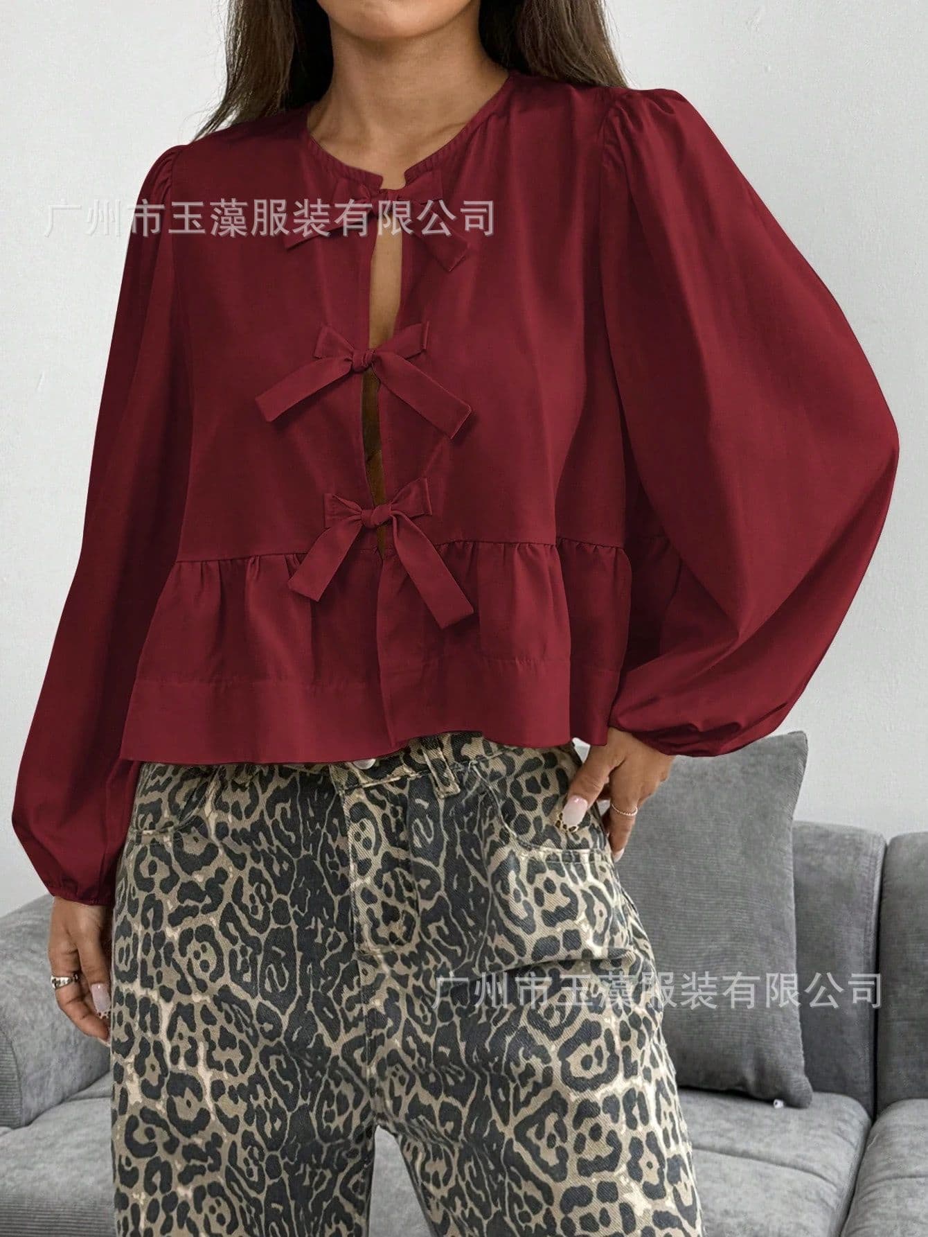 Cross-Border Hot Selling Women's Top
