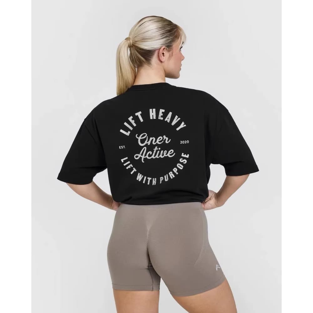 Summer ONER Active Loose Casual T-Shirts Women Light Yoga S