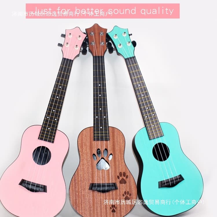 Deal for Ukulele Beginners, Students, Adults, Women, 23-inch Small Guitar, Children's Ukulele Starter Kit