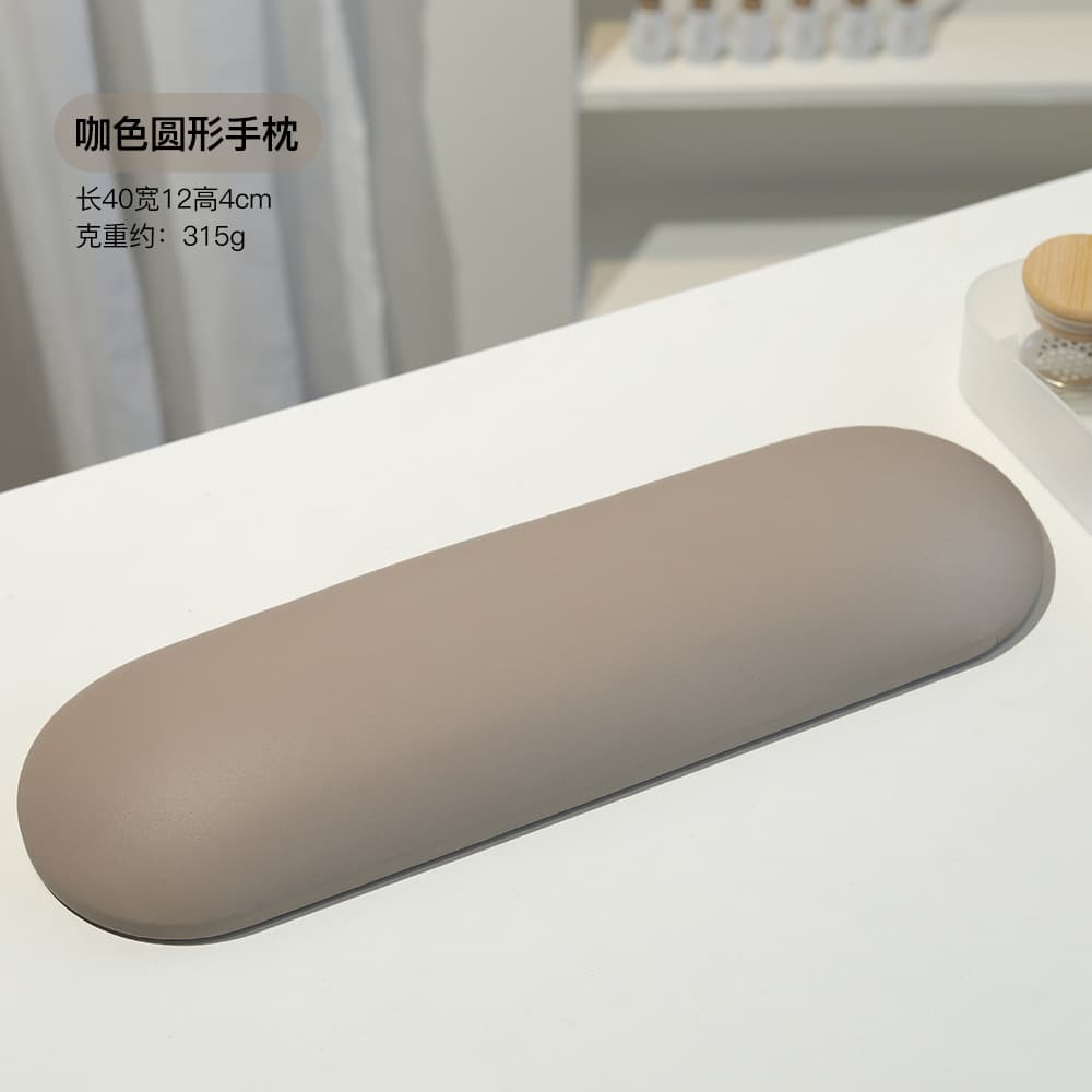 Hand Rest Pillow Set for Nail Salons, Cream Anti-Stain Leather Hand Cushion Table Mat Pillow Tool Wholesale Nail Hand Rest