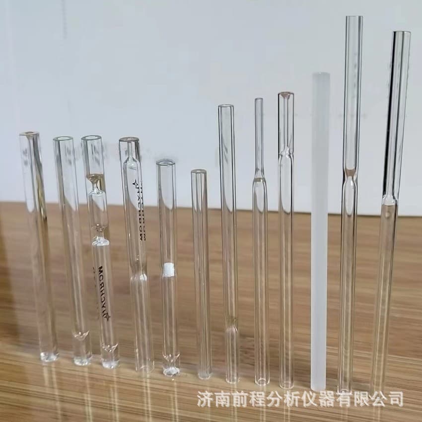 Gas Chromatograph Capillary Column Quartz Liner Packed Column Glass Liner, Chromatography Split/Splitless Liner
