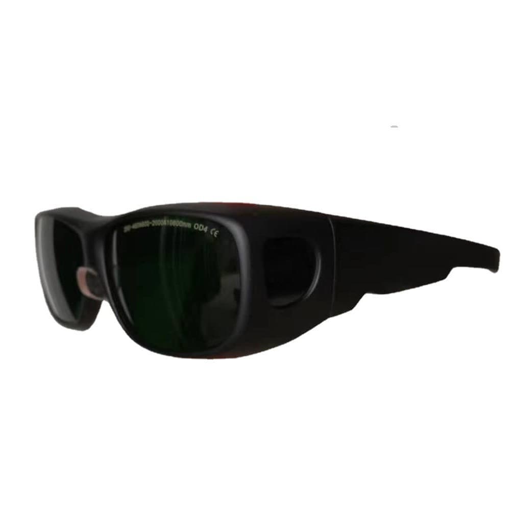 Laser Protection Green Glasses for Tattoo Removal, Cutting, Blue Light, Laser Hair Removal, Welding, Argon Arc Welding Protection