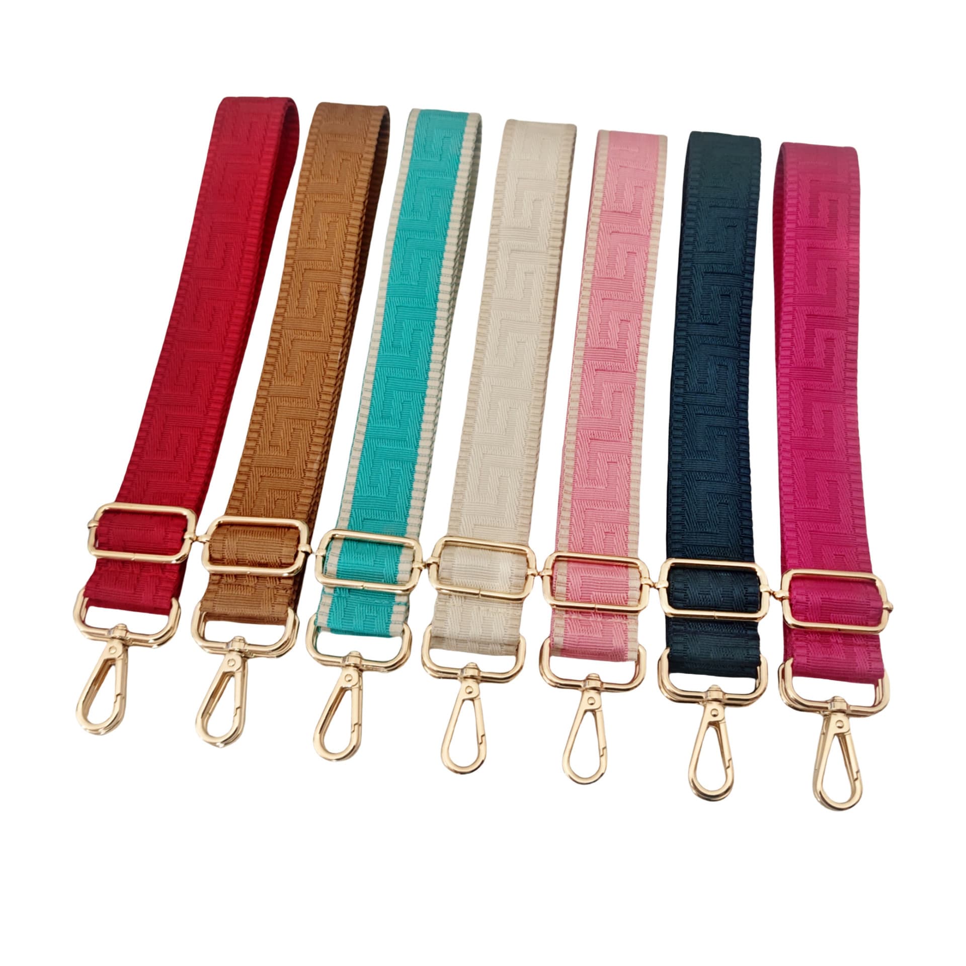New solid color maze men's and women's bag accessories decorative straps adjustable long straps single shoulder crossbody wide shoulder bag straps