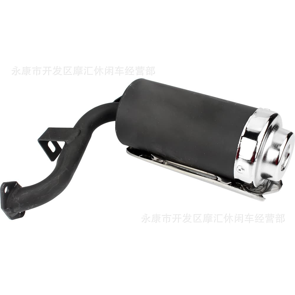 Mini Gas Scooter Moped Small Surf Accessories 43 49CC Two-Stroke Muffler Exhaust Pipe Chimney