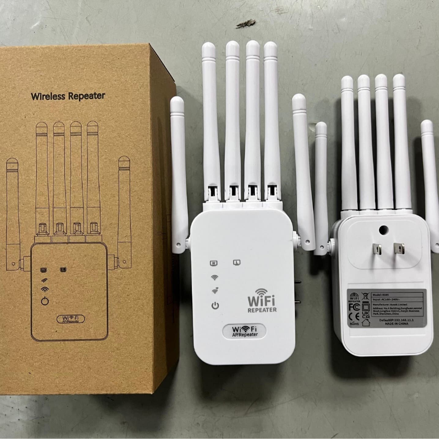 WiFi Signal Amplifier Repeater Six-Antenna Wireless Network Extender WiFi Signal Booster