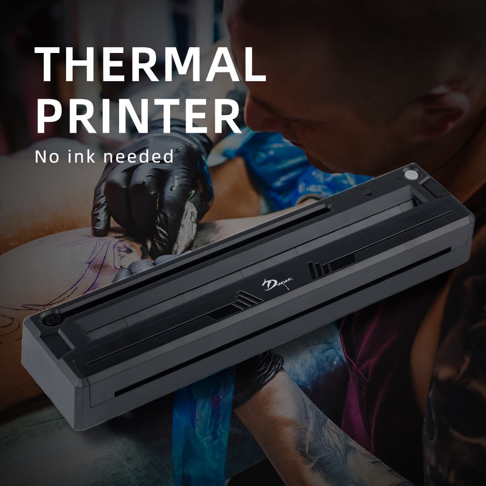 Dragon Artist M8 Tattoo Transfer Machine Wireless Portable Thermal Printer Tattoo Tools Wholesale