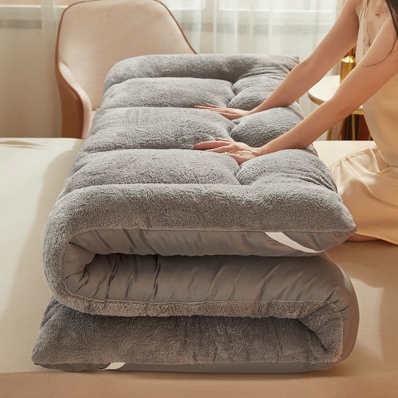 Lamb Fleece Warm Mattress Winter Thickened Single Tatami Home Underpad Quilted Double Soft Pad Student Dormitory