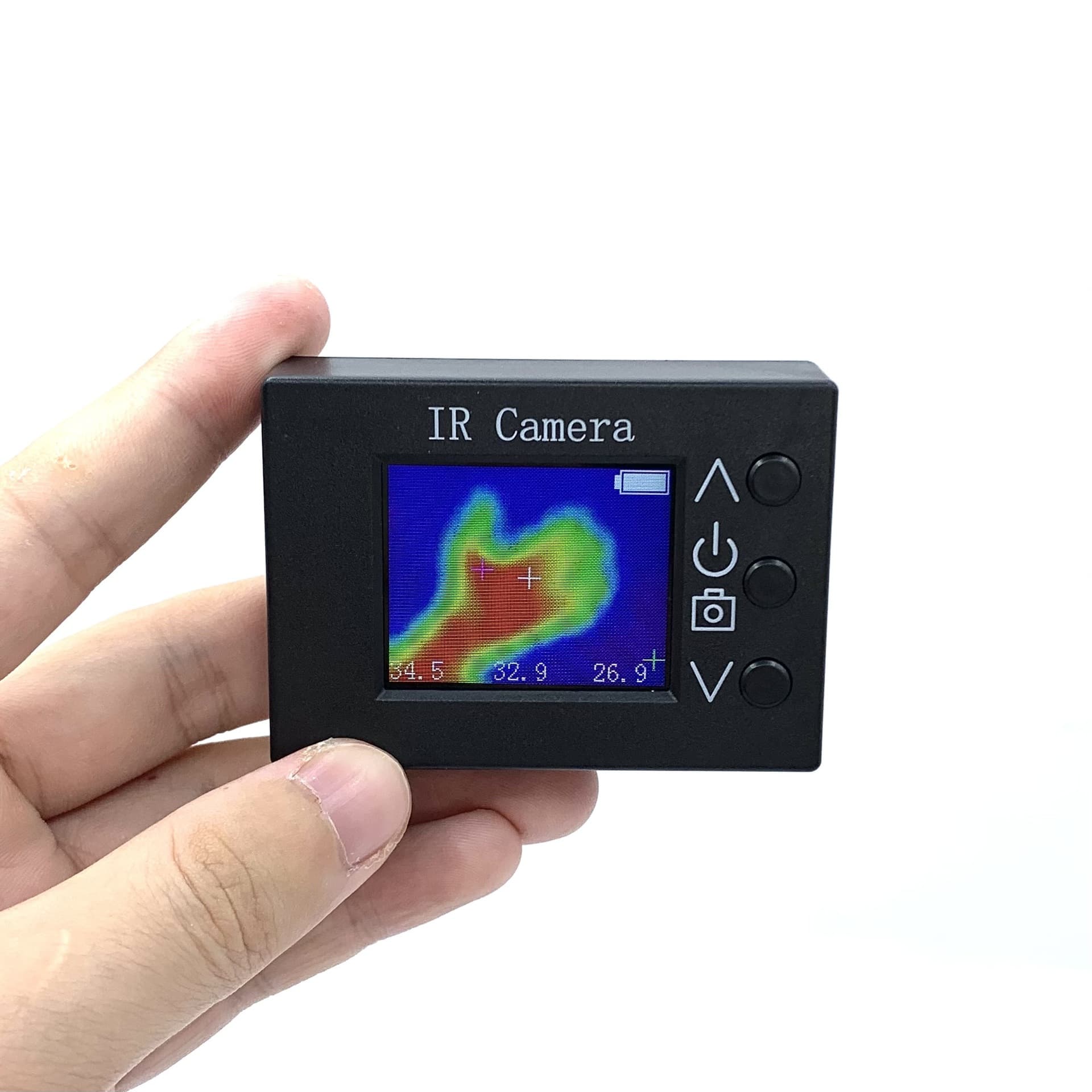 Injection Molded Shell Version MLX90640 Handheld Thermal Imager, Portable Temperature Measurement Tool with 32*24 Resolution