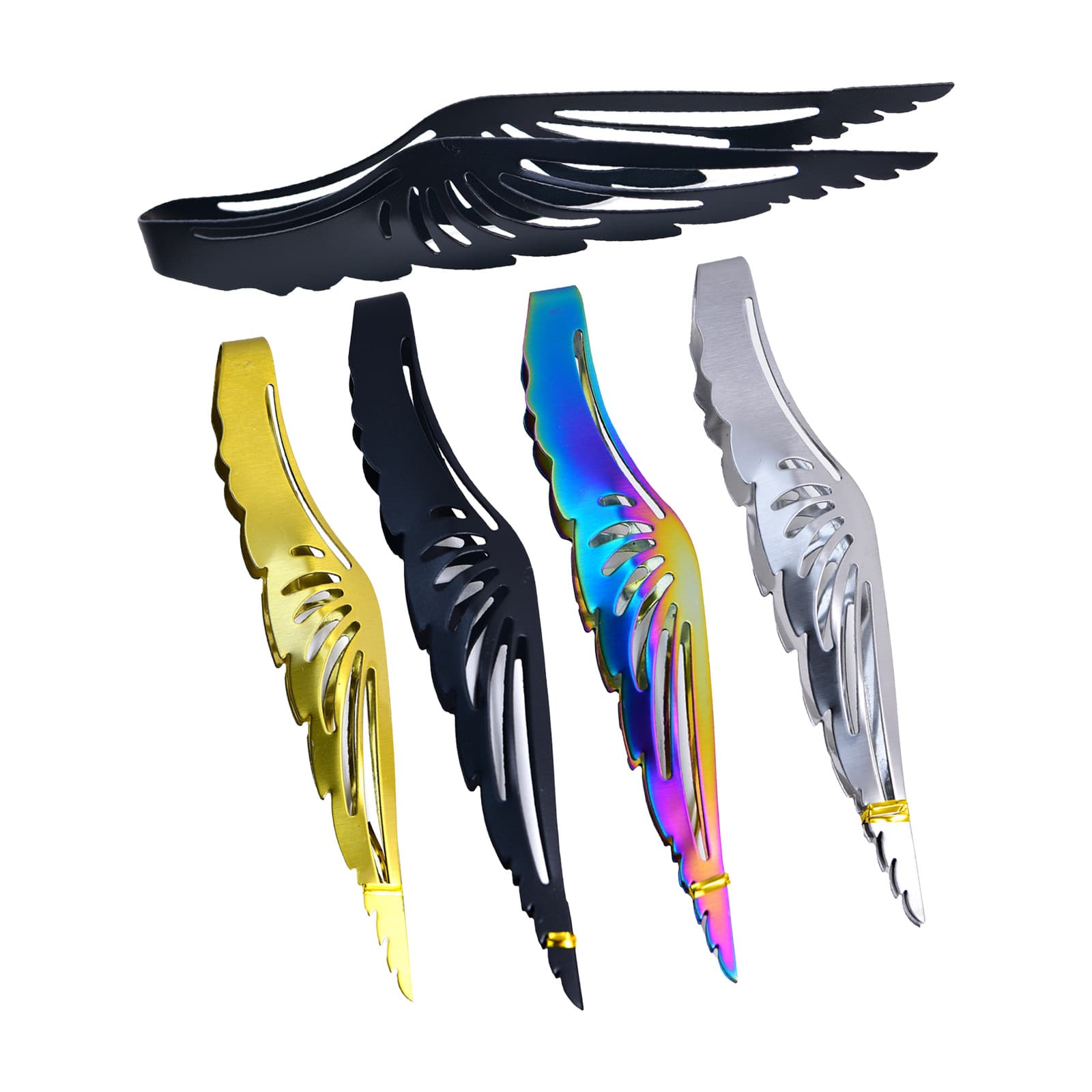 Cross-border Hot-selling Arabic Hookah Tongs Unique Style Wing Shape Metal Tongs Hookah Accessories Charcoal Tongs