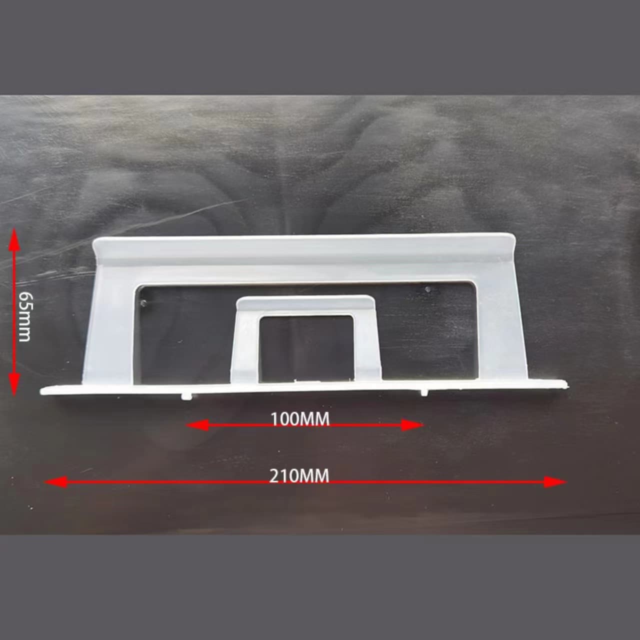 EU boxes plastic boxes with Kanban clip label slots, transparent plastic label holders, universal material metal clasps