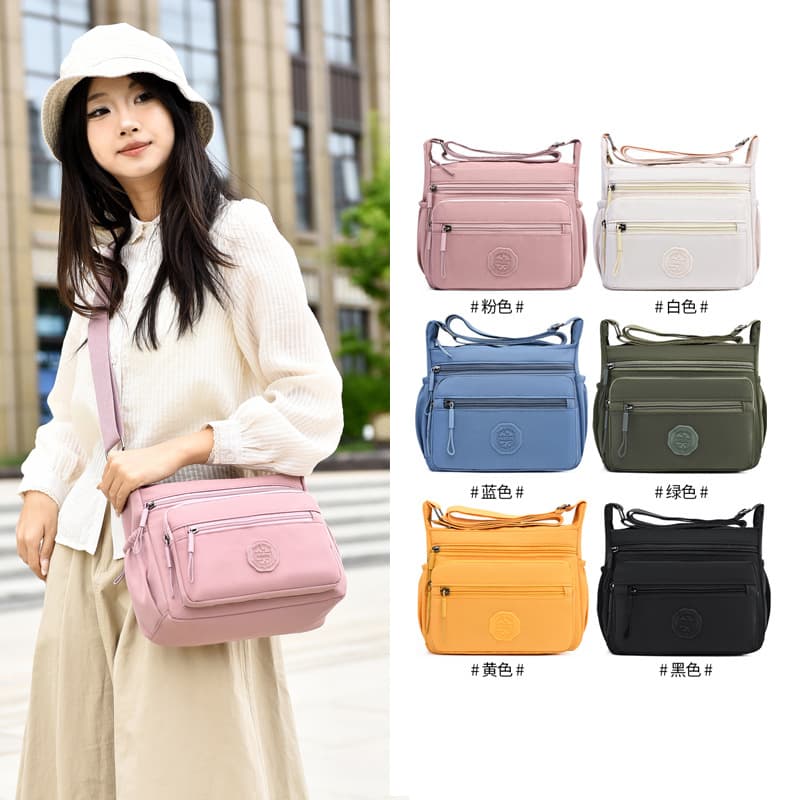 Winter new fashion versatile women's crossbody bag foreign trade trend shoulder bag large capacity water-repellent Oxford cloth bag