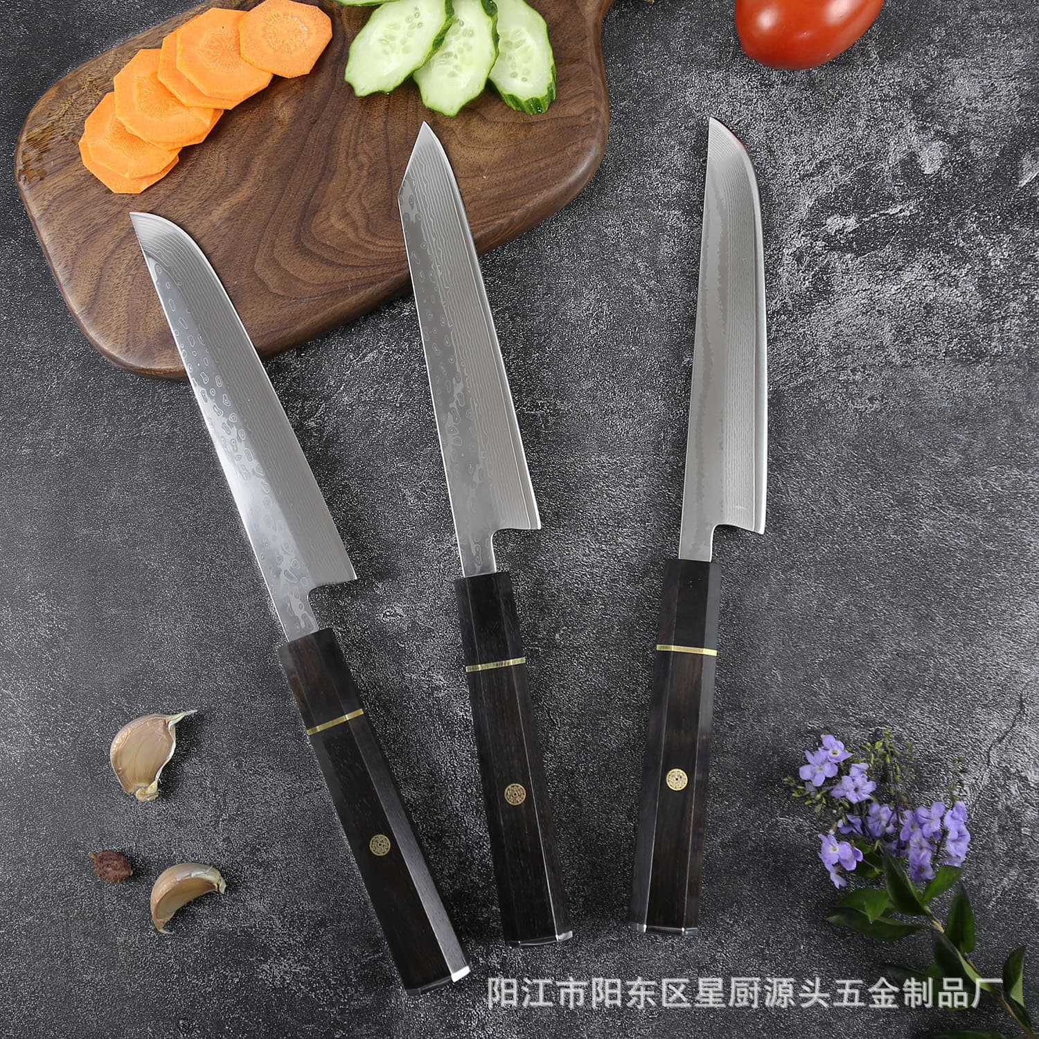 Yanagiba sashimi knife, Damascus steel ripping knife, Japanese cuisine special sakimaru knife wholesale