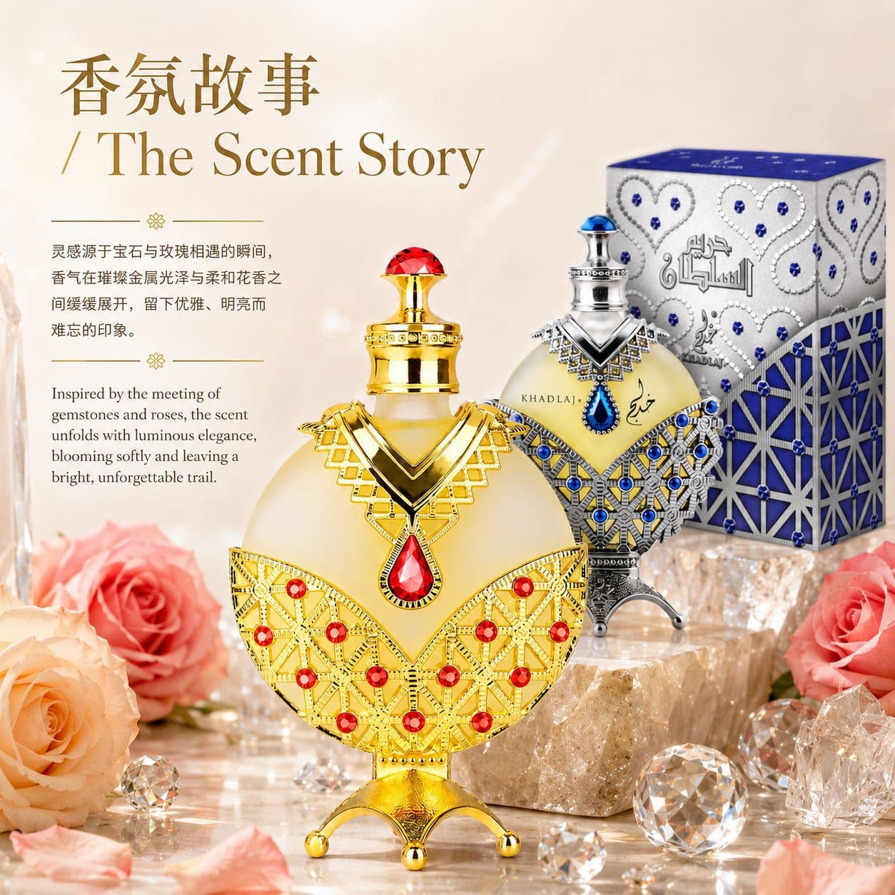 Cross-border Bestseller Hareem al Sultan Floral Long-lasting Fragrance Middle Eastern Arabic Dubai Perfume Oil