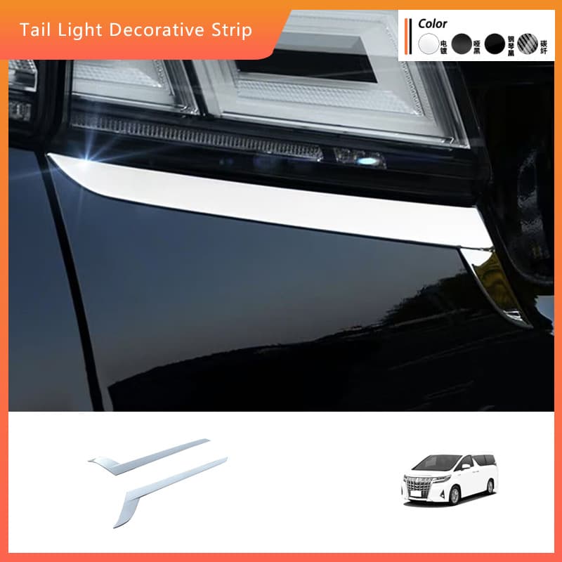 15-22 Alpha Tail Light Trim Alphard Modified 30 Series Vellfire Tailgate Light Trim Strip