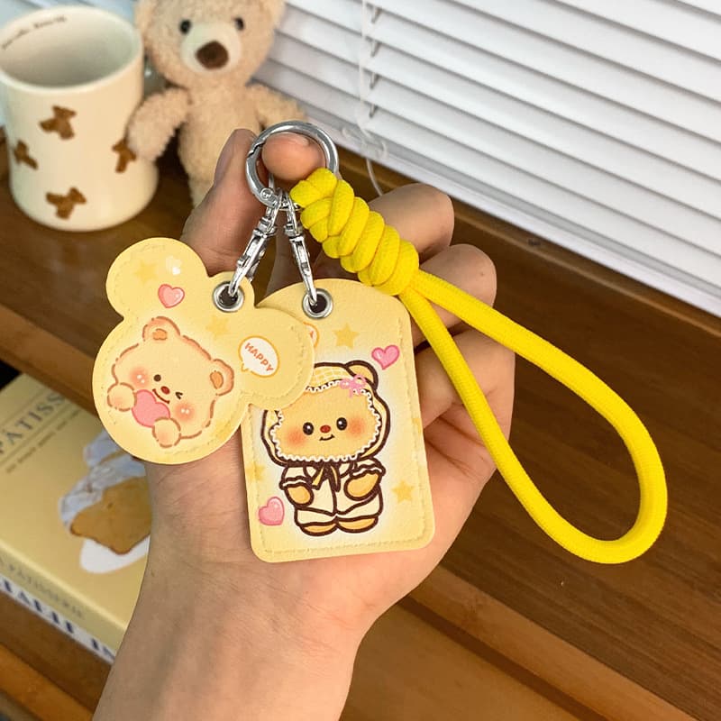 Creamy Bear Electric Vehicle Key Protector Cover for Aima Yadi Electric Bike Remote Control NFC Protector Access Control Cover