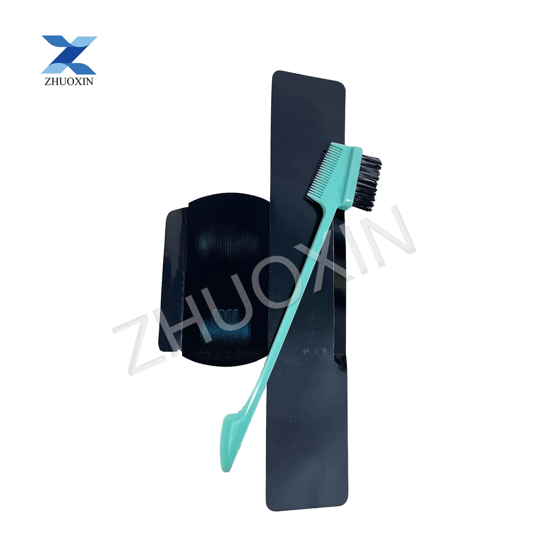 Cross-border hot selling Yuan Hair Wax Broken Hair Brush Double-ended Makeup Brush Eyebrows and Eyelashes Brush Customized packaging and printing LOGO