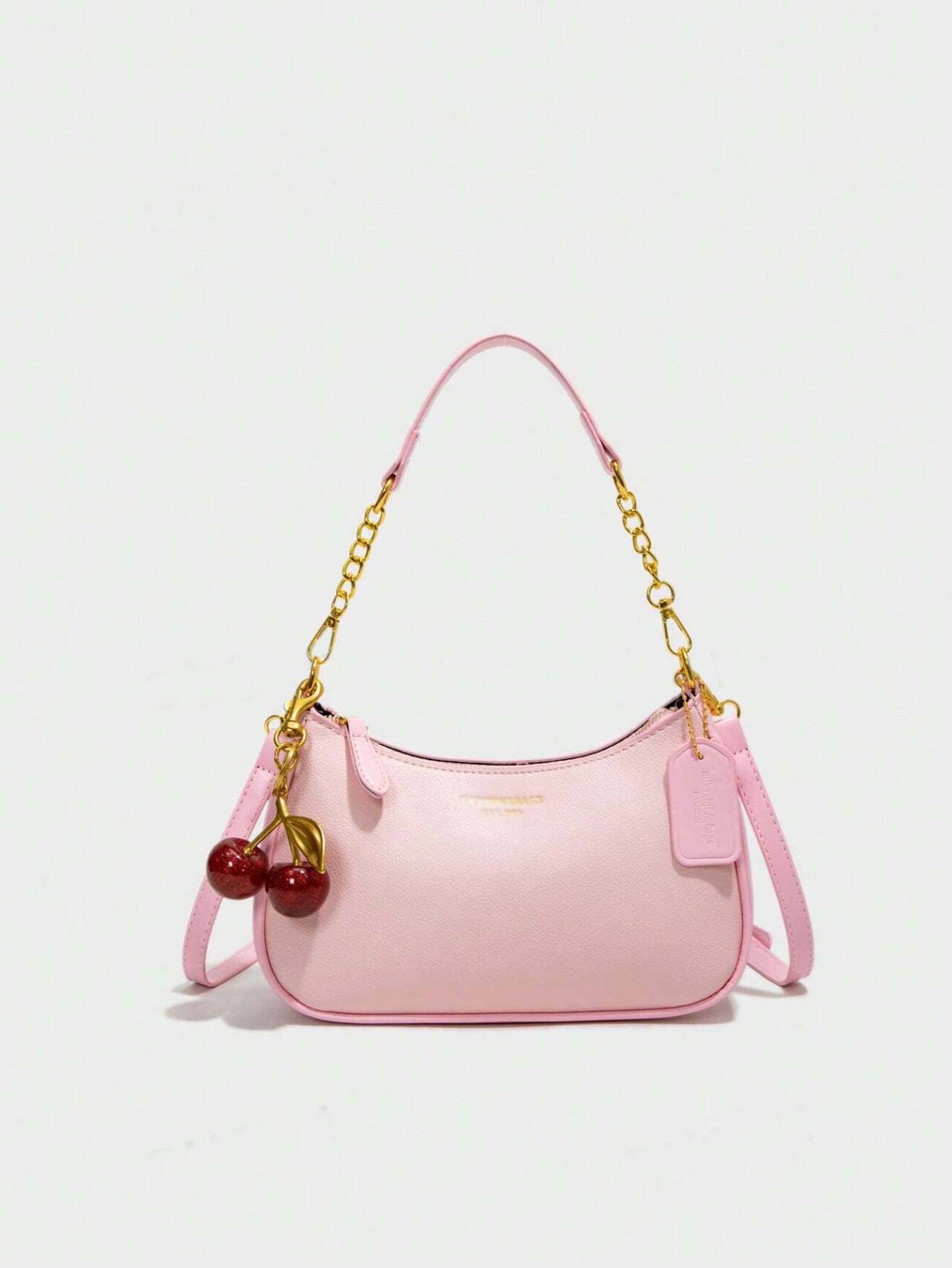 Vintage Printed Shoulder Bag for Women, Premium Underarm Bag, Stylish and Fashionable Shoulder Bag, Sweet and Fresh Style
