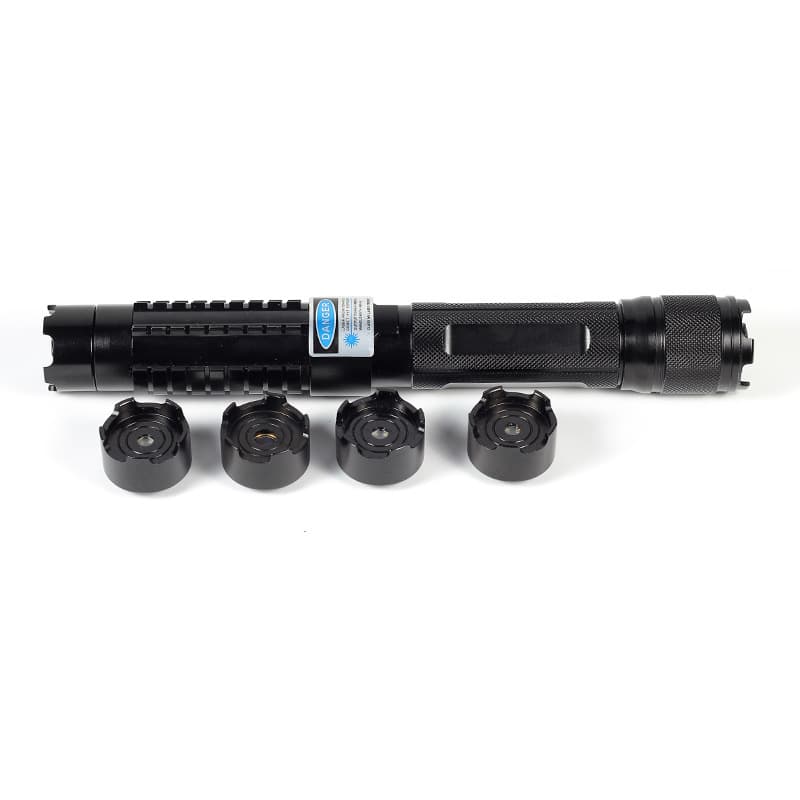 B009 blue light indicating laser flashlight rescue signal pointer guide high power