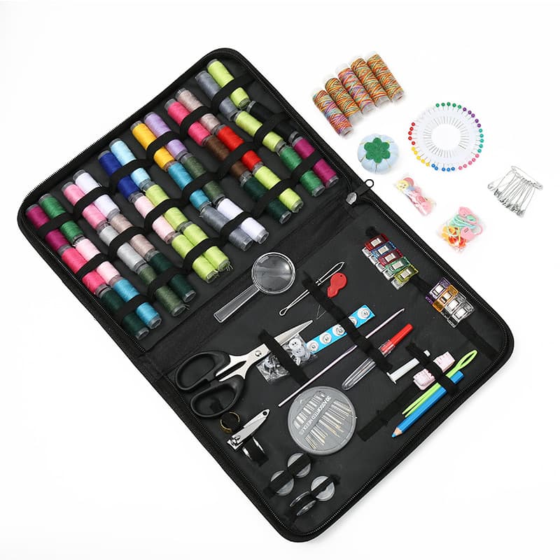 Portable Multi-Function Sewing Kit Household Sewing Box Set Dorm Handmade DIY Sewing Tools Needle and Thread Set