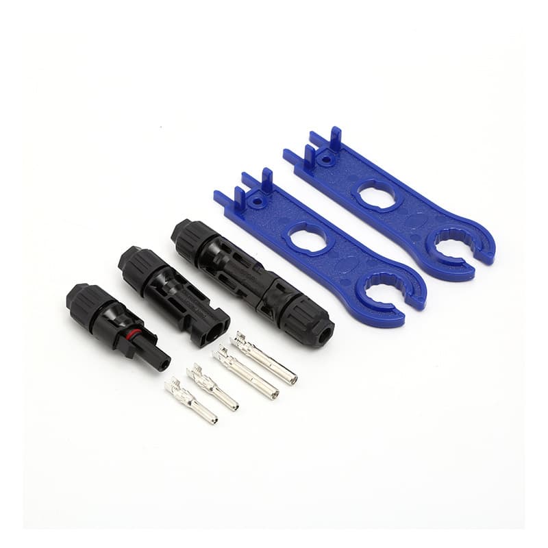MC4 Solar Connector Waterproof Cable Assembly Connector Hex Plug for Solar Panels