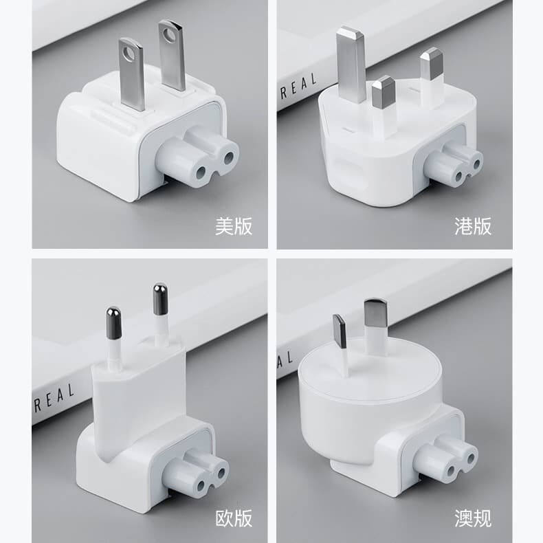 Compatible with iPad MAC adapter plug, tablet power plug adapter for Chinese/American/European standards