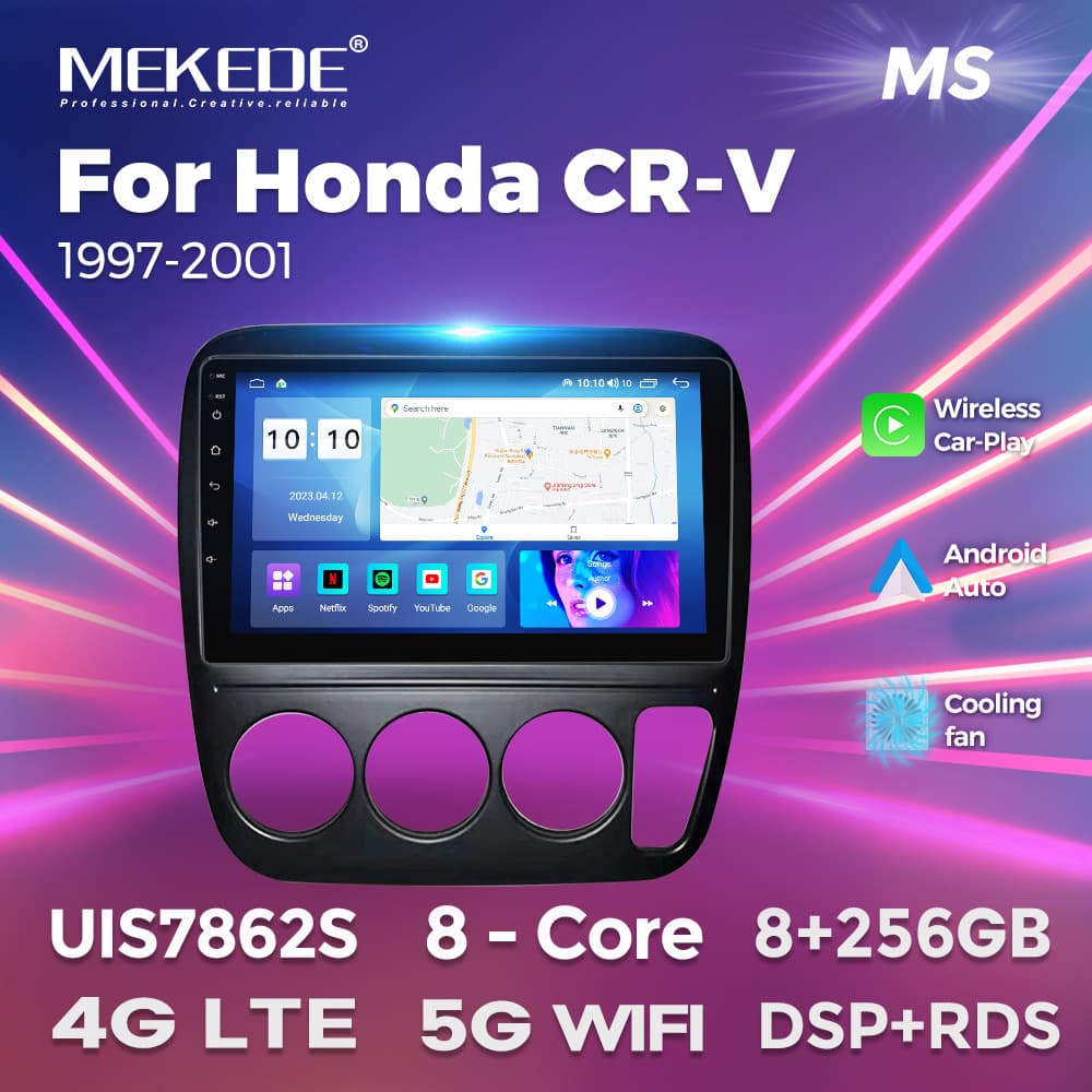 Suitable for Honda CR-V 1997-2001 Honda CRV car central control Android navigation wireless CarPlay