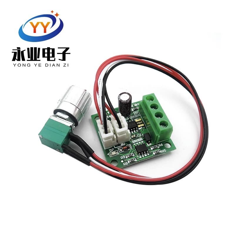 PWM Speed Controller for DC Motor 1.8V 3V 5V 6V 12V 2A Adjustable Switch Low Voltage Direct Current Motor Speed Regulator