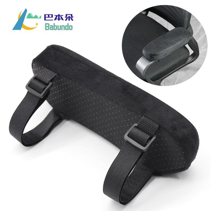 Cross-border hot-selling memory foam elbow chair armrest pad, anti-slip armrest cover, single seat armrest sleeve
