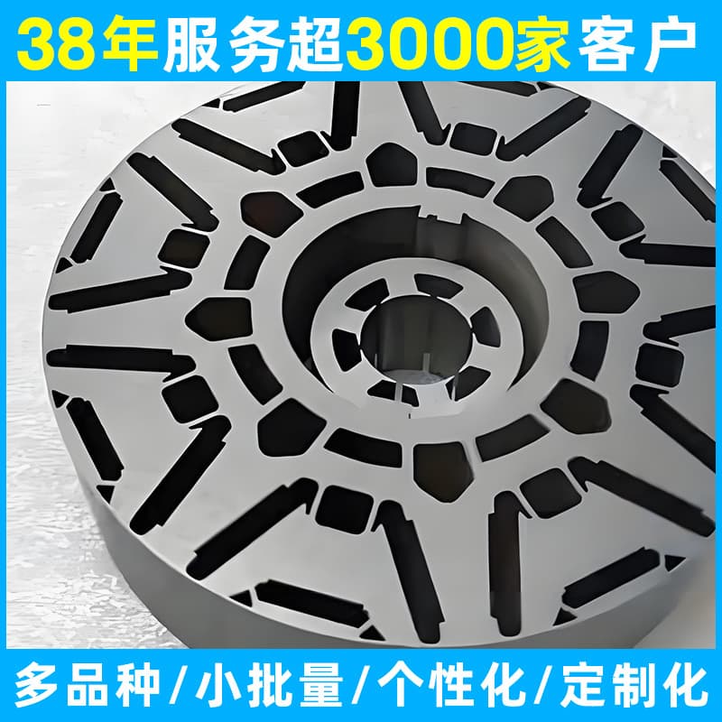 Self-bonding adhesive process, high operating frequency, large eddy current loss, stator and rotor cores