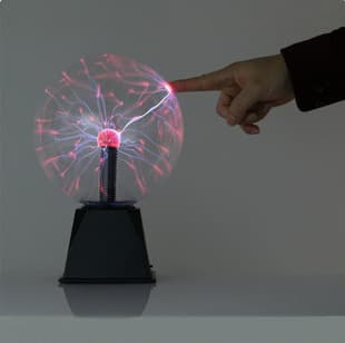 Plasma Ball Static Ball Glow Ball Magic Lightning Ball Electric Light Ball Atmosphere Creative Current Night Light Electromagnetic Ball