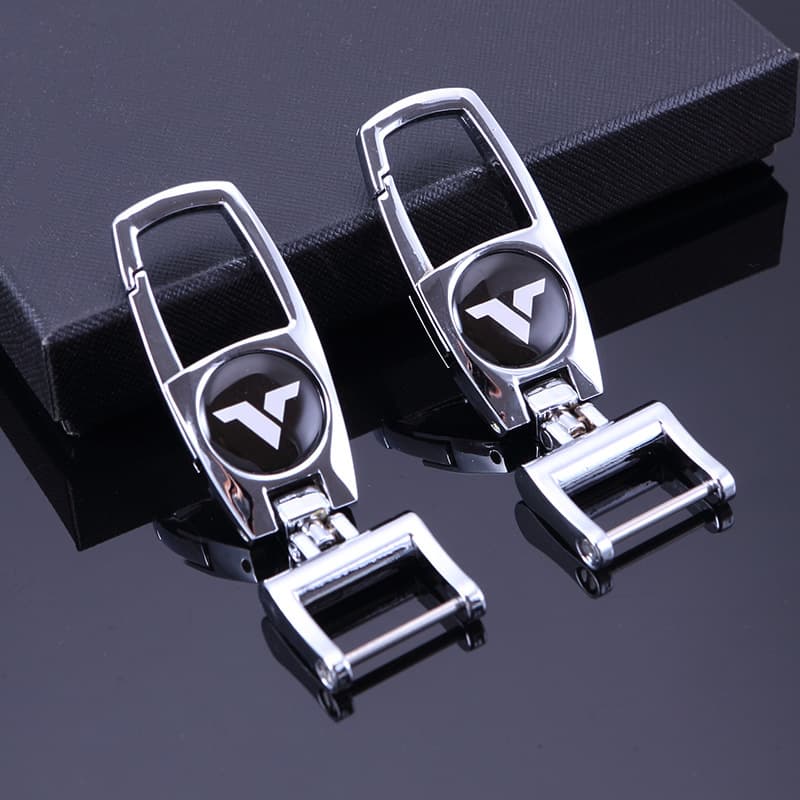 Metal Keychain Premium High-End Style Accessory Car Wholesale Business Gift Car Keychain