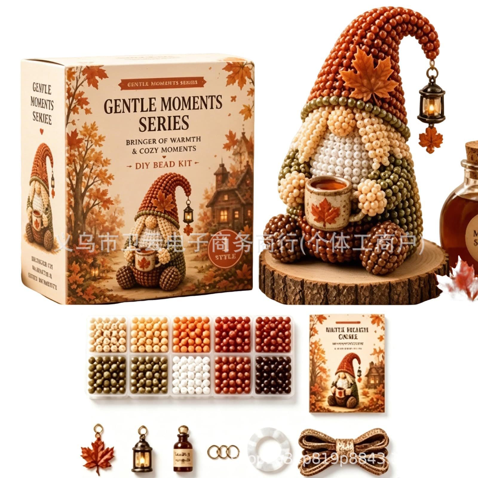 Cozy Gnome DIY Bead Kit Collection