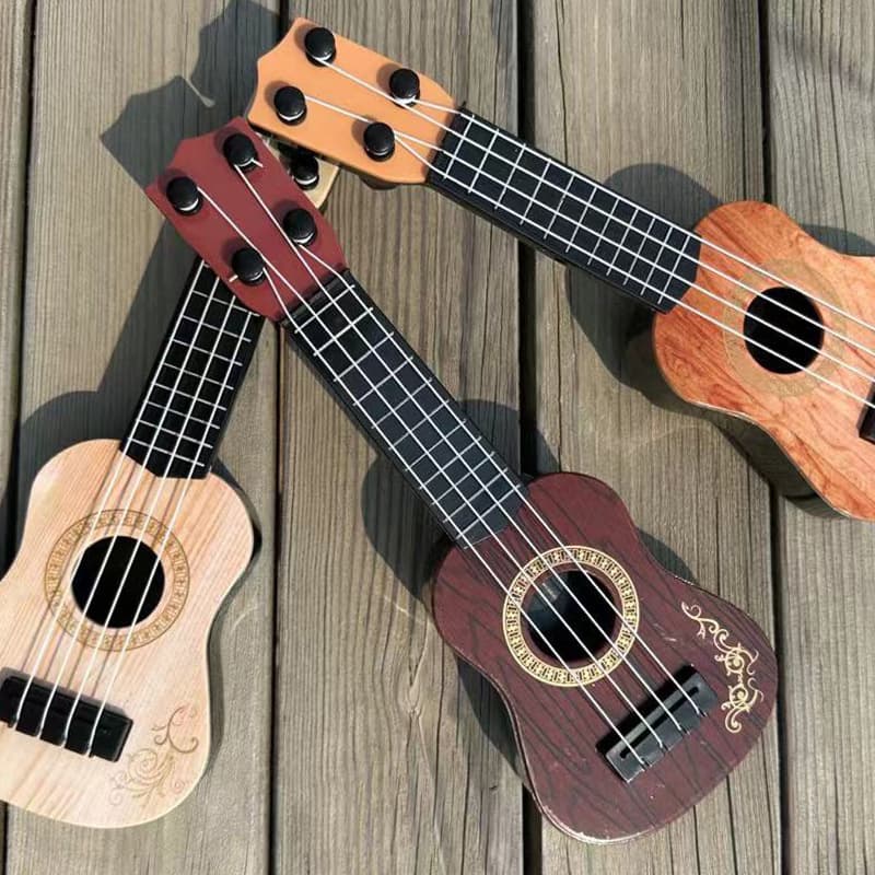 Ukulele toy children's small guitar model music enlightenment musical instrument guitar toy mini four-string guitar