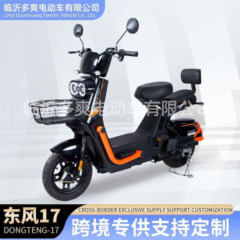 Cross-border Supply Electric Vehicle 48V Two-wheel Electric Bicycle Source Factory Wholesale Battery Car Hot-selling Commuter
