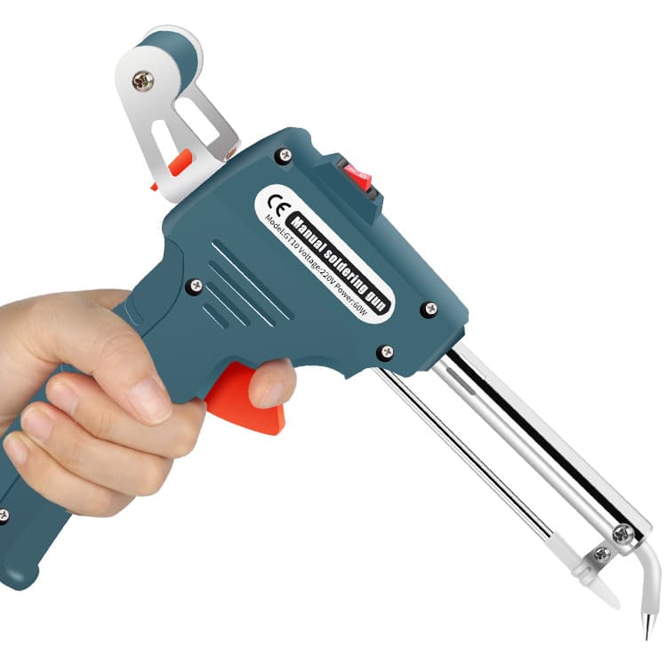 Cross-Border Premium Convenient Automatic Soldering Gun Manual Solder Feed Handheld Kit Automatic 60W Electric Soldering Iron Manufacturer